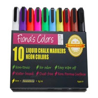 Fiona's Colors Liquid Chalk Markers