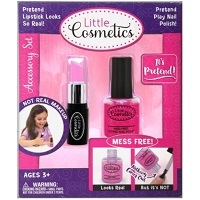 Little Cosmetics Pretend Nail Polish and Lipstick Accessory Set