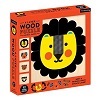 Animal Faces 4 Layer Wood Puzzle