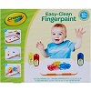 Easy-Clean Finger Paint Set 