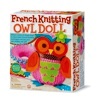 French Knitting Owl Doll Making Kit