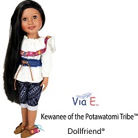 Kewanee of the Potawatomi Tribe Dollfriend(R)