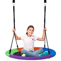 Round Tree Swing for Kids