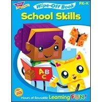 School Skills Wipe-Off Book (T94231)