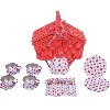 Spotted Basket Tea Set