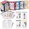 Think Tank Scholar 600 Pocket-Size Math Flash Cards: Addition, Subtraction, Multiplication & Division